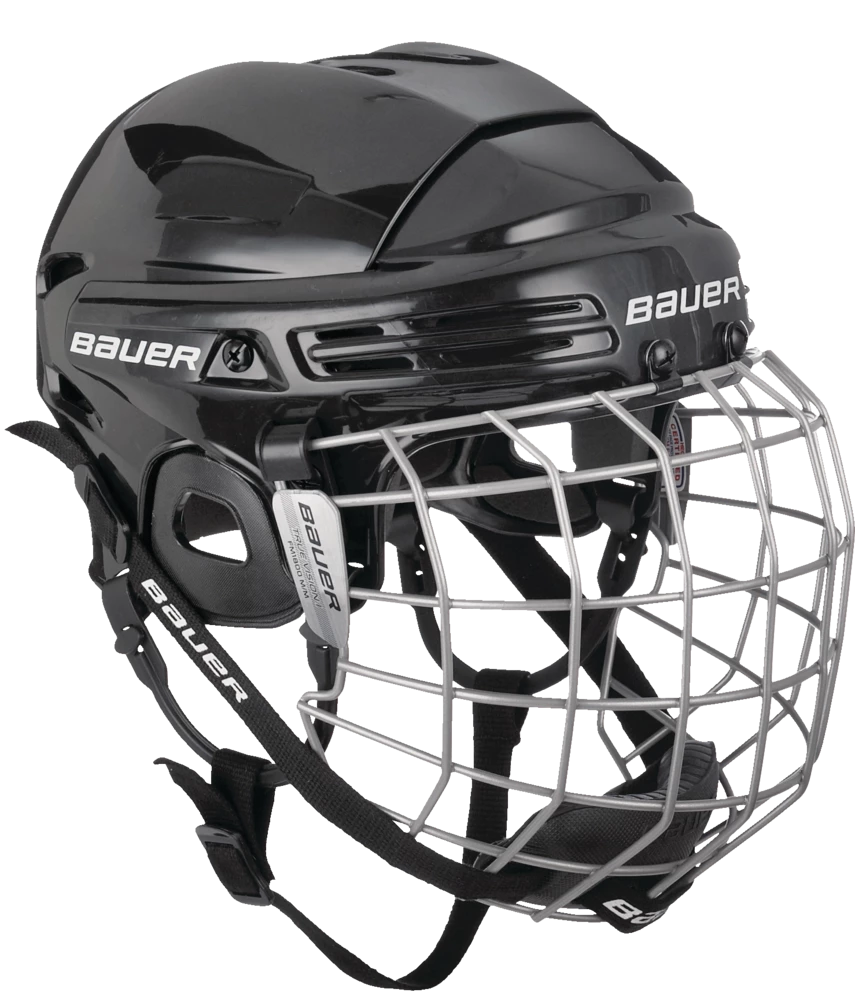 Bauer 2100 Junior Hockey Helmet & Cage Combo, Black - Image 7