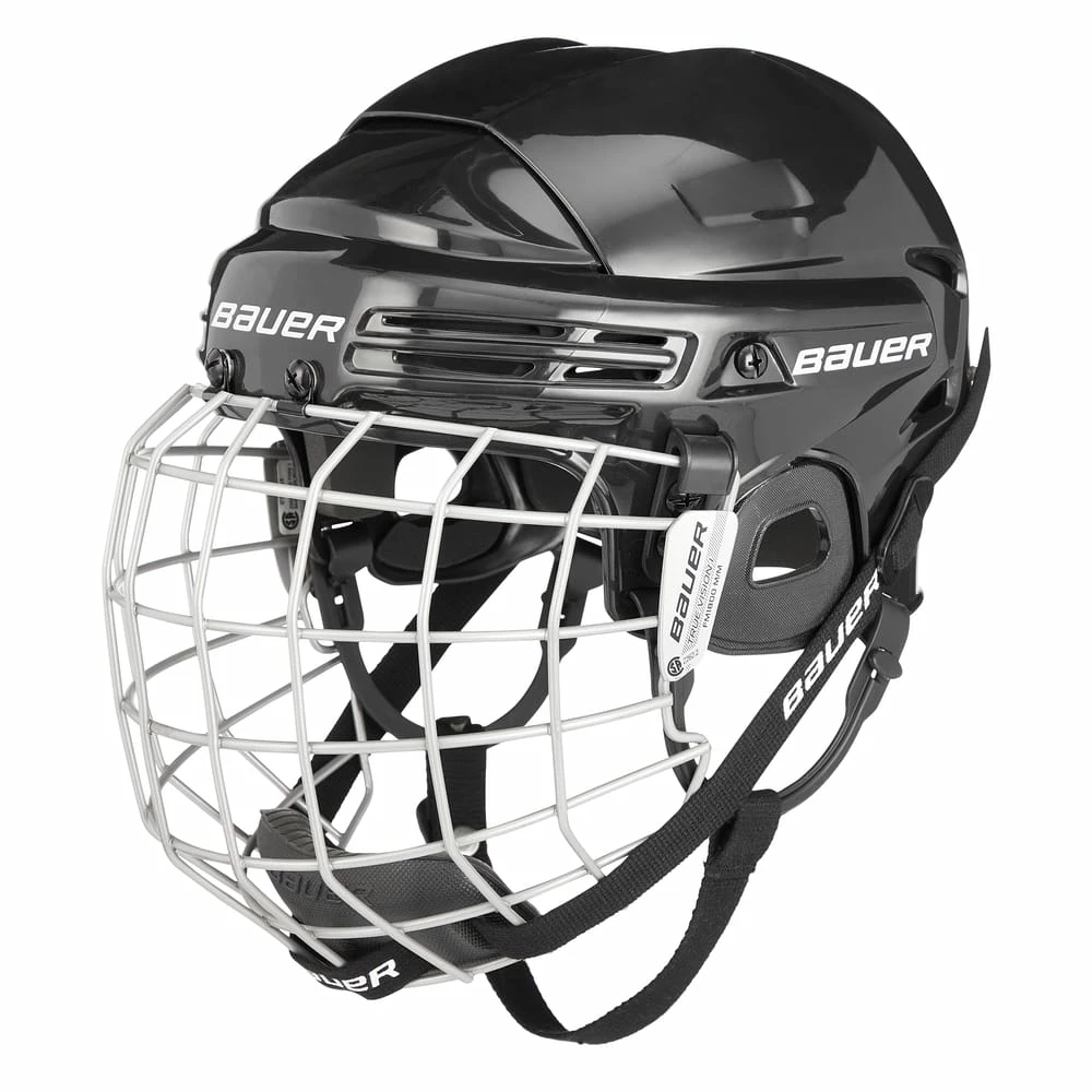 Bauer 2100 Junior Hockey Helmet & Cage Combo, Black - Image 8