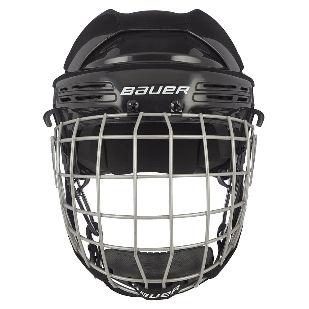 Bauer 2100 Senior Hockey Helmet & Cage Combo, Black - Image 4