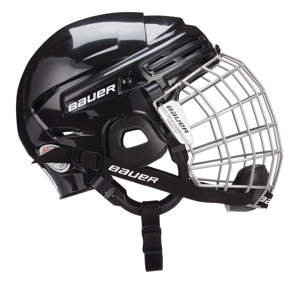 Bauer 2100 Senior Hockey Helmet & Cage Combo, Black - Image 7