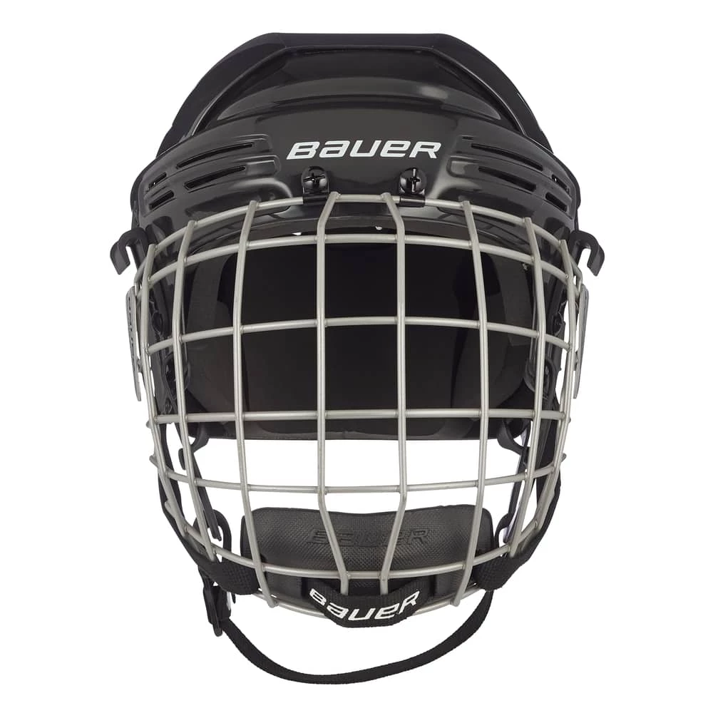 Bauer 2100 Senior Hockey Helmet & Cage Combo, Black - Image 3