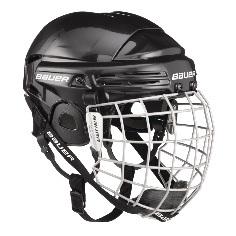 Bauer 2100 Senior Hockey Helmet & Cage Combo, Black