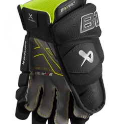 Bauer Vapor 3X Pro Hockey Gloves, Junior, Black/White
