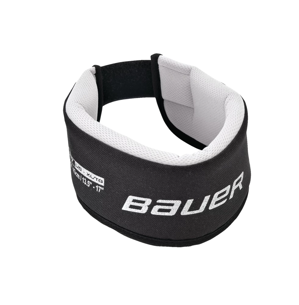 Bauer N7 Nectech Hockey Neck Guard Protection, Junior, Black