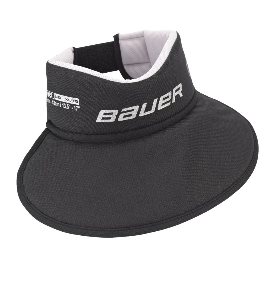Bauer N8 Nectech Hockey Neck Guard Protection With Bib, Senior