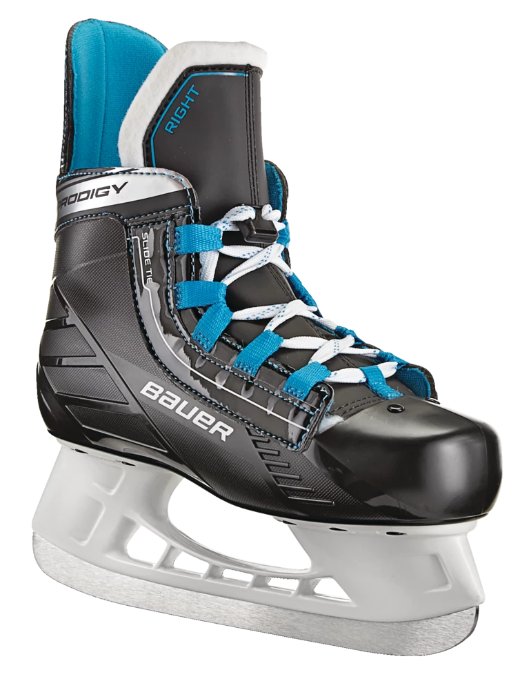 Bauer Prodigy Hockey Skates, Black/Blue, Junior
