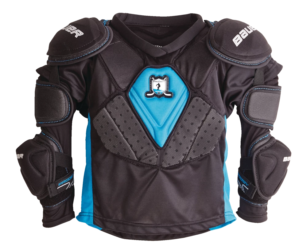 Bauer Prodigy Youth Hockey Protective Kit, Black & Blue - Image 4