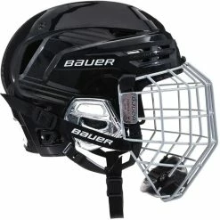 Bauer RE-AKT 85 Hockey Helmet Combo, Black
