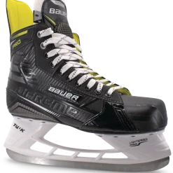 Bauer Supreme Pro Hockey Skates With Stainless Steel Blade, Senior