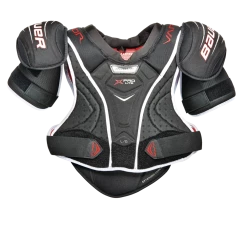 Bauer Vapor X Pro Lite Junior Hockey Shoulder Pads, Comfortable And Lightweight, Black