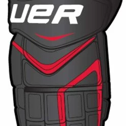 Bauer Vapor X:Edge Senior Hockey Gloves With Tapered Fit, Black, 14-in