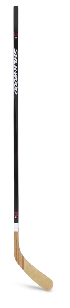 Sherwood 19K Junior Wood Hockey Stick, 55 Flex, PP26