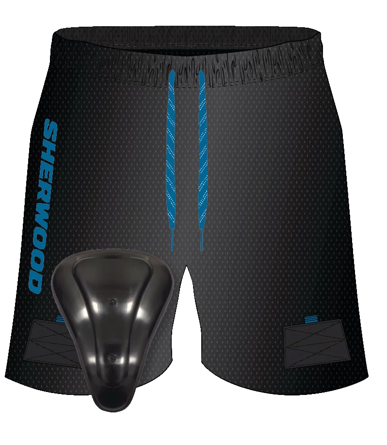 Sherwood Girls' Hockey Mesh Jill Shorts, Junior, Assorted Sizes - Image 2