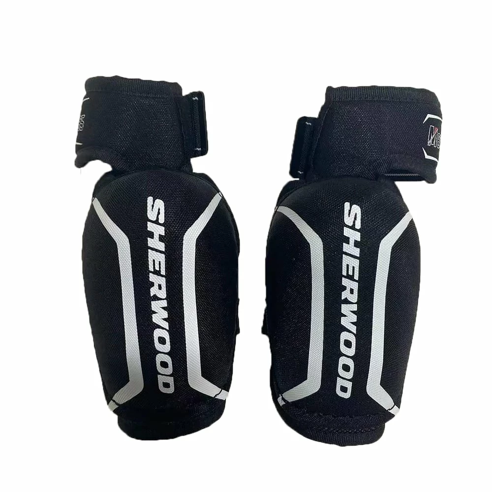 Sherwood REKKER M65 Youth Hockey Elbow Pads, Large, Black - Image 3