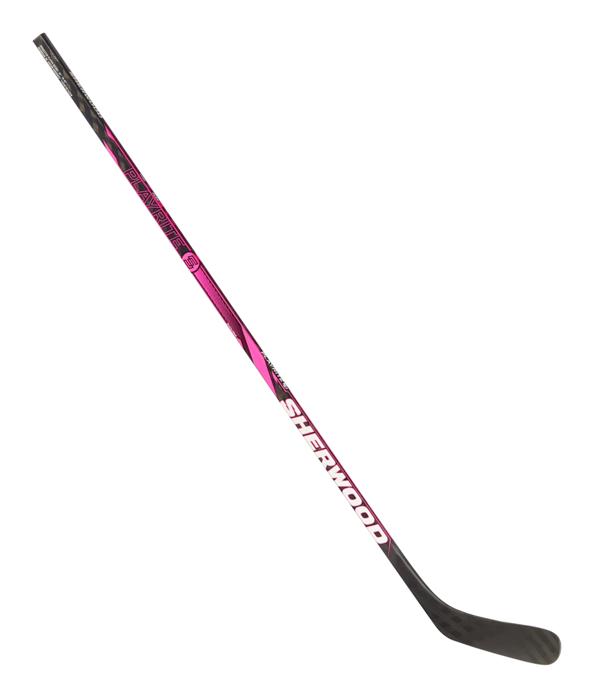Sherwood PlayRite 3 Composite Hockey Stick, Junior, 45 Flex, PP28, Pink - Image 3