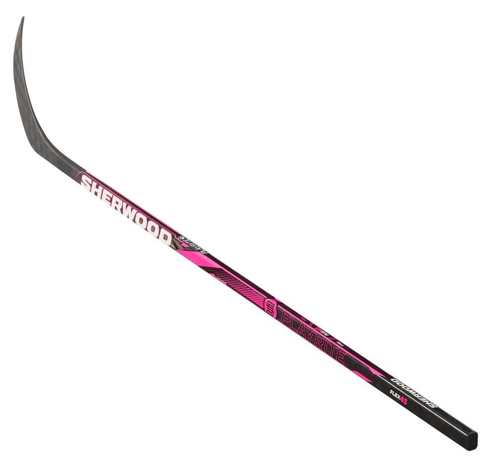 Sherwood PlayRite 3 Composite Hockey Stick, Junior, 45 Flex, PP28, Pink - Image 7