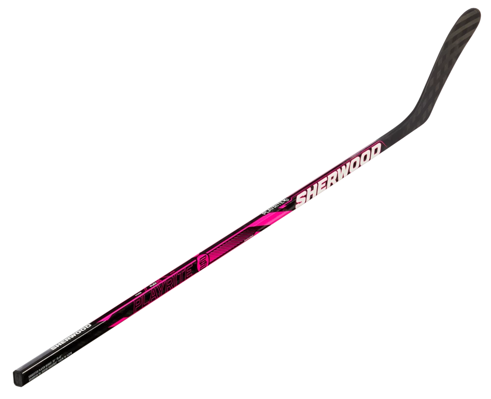 Sherwood PlayRite 3 Composite Hockey Stick, Junior, 45 Flex, PP28, Pink - Image 4