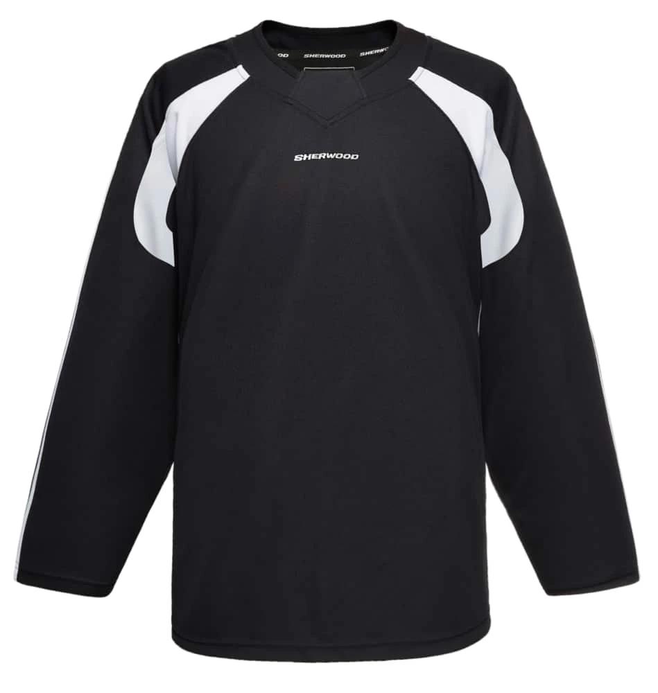 Sherwood VIC Practice Hockey Jersey, Men's, Black, Assorted Sizes